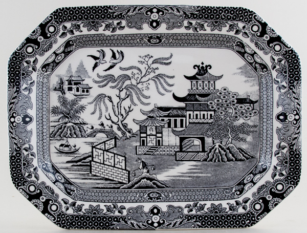 Meat Dish or Platter rectangular medium large
